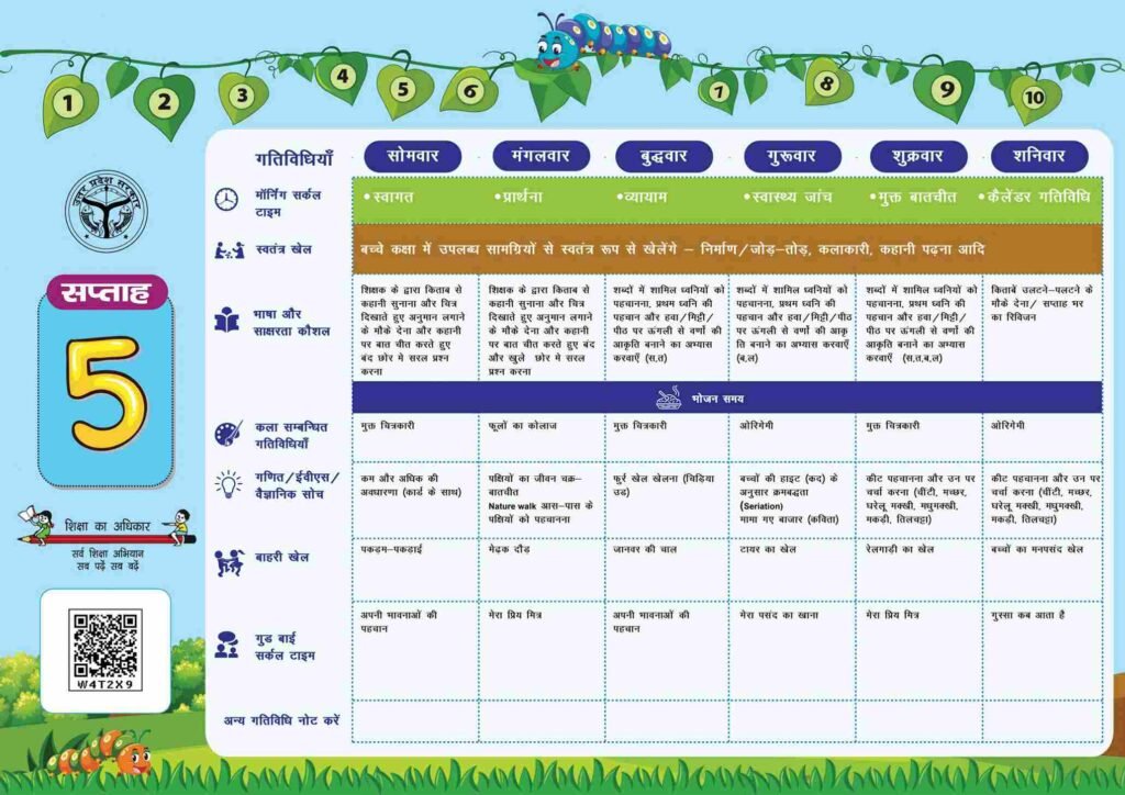 School readiness Calendar
