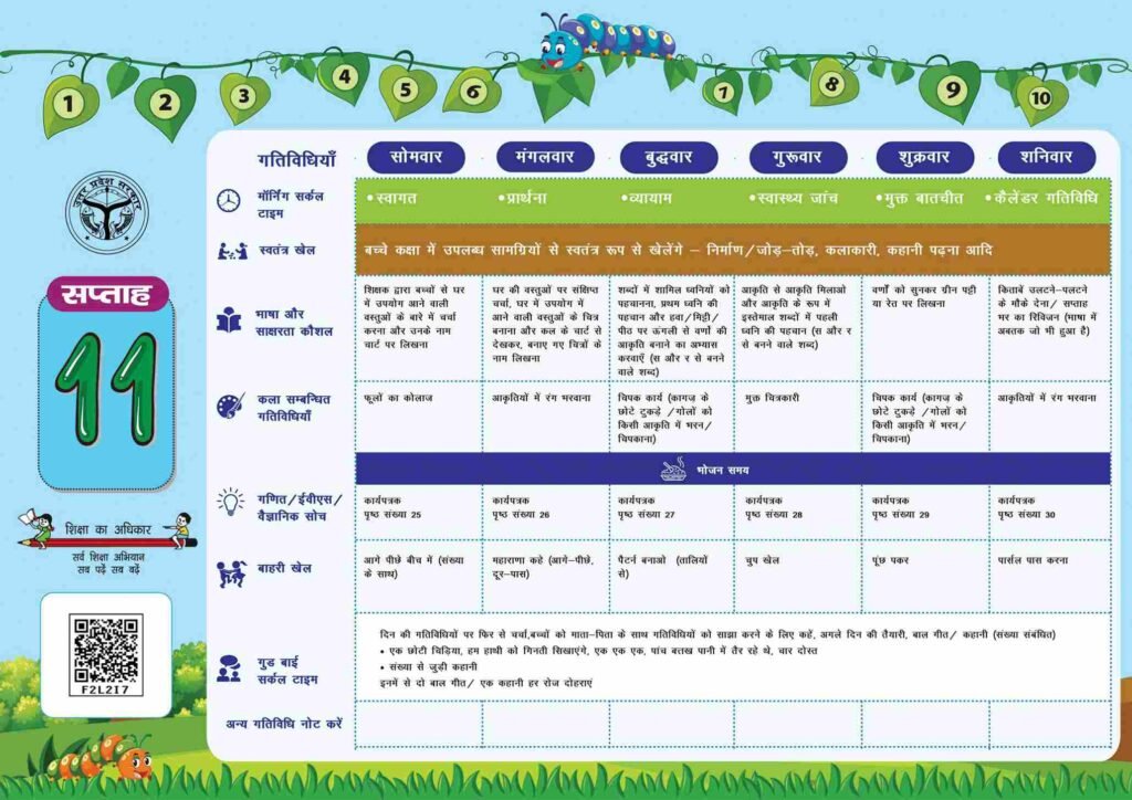 School readiness Calendar
